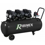 Ribimex - compresseur 3cv sur cuve 100l silencieux prcomp3 / 100silr