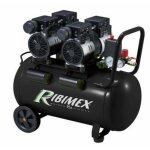 Ribimex - compresseur d'air 2 x 1cv cuve 50 litres silencieux