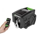 Pe12v / t1 treuils voiture 5 tonnes marche av et ar 12 v noir - ribimex