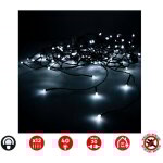 Edm - rideau icicle easy - connect 2x0, 5m 12 bandes blanc froid 30v (usage int. ext. ) total 0, 72w Edm - rideau icicle easy - connect 2x0, 5m 12 bandes blanc froid 30v (usage int. ext. ) total 0, 72w