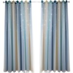 Rideau occultant pour chambre � coucher, rideau anti - bruit, isolation thermique, rideaux opaques avec ...