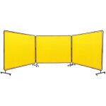 Mophorn - vevor rideau de soudage avec cadre 3 panneaux ecran rideau de protection pour soudure 1, 8x2, ...
