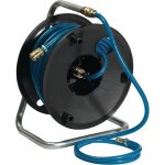 Riegler - enrouleur de tuyau d'air comprim 20 m tuyau pvc  12 x 6 raccord nw 7, 2 - 113975