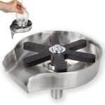 Rince - verre automatique haute pression pour �vier ? lave - verres professionnel en acier inoxydable ...