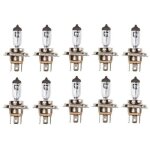 10 ampoules h4 12v 60 - 55w pour projecteur av r472 10 ampoules h4 12v 60 - 55w pour projecteur av r472
