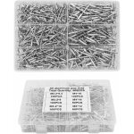 Memkey - rivets aveugles, 500 pcs m3. 2 m4 m5 rivets aveugles en aluminium rivet aluminium rivets pop ...