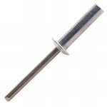 Rivets tanches tte plate aluminium / inox a2 wnd 4, 8x21mm - boite de 500