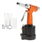 Sjlerst - riveteuse pneumatique kit pistolet à rivets ergonomique rivets pour aluminium fer feuilles ... Sjlerst - riveteuse pneumatique kit pistolet à rivets ergonomique rivets pour aluminium fer feuilles ...