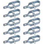 Rnemitery - 10 pi�ces tendeur grillage, tendeur de cl�ture, tendeurs � fil barbel�, kit de connecteurs ...