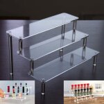 Rnemitery - autres rangements pr�sentoir acrylique transparent, 3 niveaux �tag�re � escalier transparents, ...