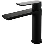 Robinet lavabo noir, mise � niveau moderne mitigeur salle de bain, eau chaude et froide disponible