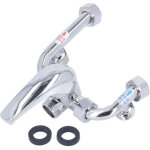 Robinet mitigeur de chauffe - eau �lectrique en cuivre, mont� en surface, coude en u, interrupteur froid ...