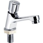 Robinet poussoir temporis� g1 / 2 robinet poussoir eau froide robinets de lavabo pour salle de bain robinet ...