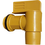 Robinet de vidange � valve, ouverture du robinet en baril 2' pouces