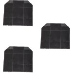 Lot de trois filtres charbon roblin 5403008 265x235x16 mm