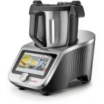 Robot cuiseur multifonctions connect avec bol xl, balance intgre et grand cran tactile + 750 recettes ...