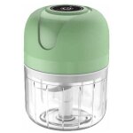 Robot de cuisine �lectrique - mini hachoir � ail sans fil - 250 ml - rechargeable par usb - amovible ...