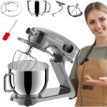 Robot de cuisine lovio chefmaster, m�langeur plan�taire gris lvstm03pgy