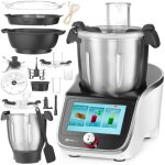 Hendi - robot culinaire multifonction avec balance 20 fonctions chef ipc 4, 5 l 1400 w 230 v 221761