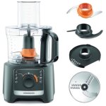 Kenwood - robot multifonction fdp31. 020gy - 2 vitesses + pulse - 800w - bol 2, 1l + accessoires