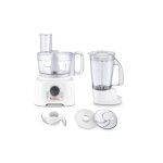 Moulinex - robot multifonctions double force compact fp542111 800 w blanc