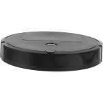 Robot nettoyeur de sols automatique noir � chargement usb - balai