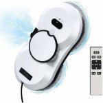 Robot nettoyeur de vitre, robot laveur de vitre automatique avec pulv�risation d'eau, corde de s�curit�, ...