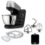 Robot p�tissier moulinex coach yy5172fg 1200 w noir et silver