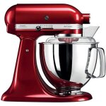 Robot sur socle 4, 8l 300w rouge - kitchenaid - 5ksm175pseca
