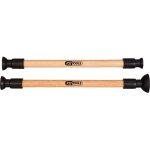 Kstools ? rodoir de soupapes 22 / 32 mm ? ventouses en caoutchouc ? manche en bois verni pour prise en ...