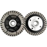 Roleader - disque � tron�onner diamante 2 pi�ces 75 mm x m14 lame de scie double face pour couper meulage ...