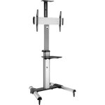 Roline 17. 03. 1260 chariot tv 94, 0 cm (37) - 177, 8 cm (70) support sur pied , r�glable en hauteur, ...