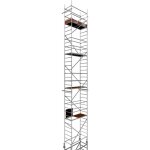 Rollfix 2. 0 1000, hauteur de travail 10m, roues d'�chafaudage incluses (�125mm) & ancrages muraux