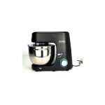 Romo - robot batteur patisserie et hachoir  viande 1500w avec fouet, batteur, crochet, bol d'acier inoxydable ...