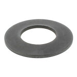 Rondelle belleville 12. 2x25x1. 5 noir din 2093