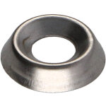 Rondelle cuvette creuse inox a2 m4 - 200 pi�ces