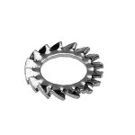 Rondelle �ventail � dentures ext�rieures az m27 acier zingu� - 30 pi�ces