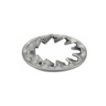 Rondelle - eventail -  dentures intrieures jz - inox a4 12 mm - bote de 100