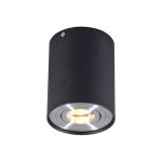Rondoo up - spot plafond, plafonnier - 1 lumi�re - � 95 mm - chrome - design, industriel, moderne - �clairage ...
