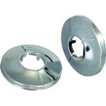 Rosace articul�e pour robinetterie sanitaire - diam�tre ext�rieur : 60 mm - diam�tre int�rieur 21 mm ...