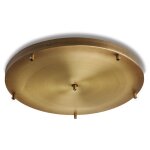 Bonetti illumina - rosace rosace multic�bles en fer bronz� diam�tre 50 � 6 trous h. 3 d. 50 bl290 - pl6 ...