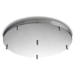 Bonetti illumina - rosace rosace multicâbles en fer chromé diamètre 50 avec 6 trous h. 3 d. 50 bl290 ... Bonetti illumina - rosace rosace multicâbles en fer chromé diamètre 50 avec 6 trous h. 3 d. 50 bl290 ...