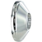 Rosace pour robinetterie sanitaire taraud�e - diam�tre ext�rieur : 60 mm - diam�tre int�rieur : 20 mm ...