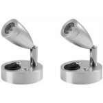 Lablanc - 12v led spot lampe de lecture, 2 pi�ces lampes dint�rieur de caravane, 3w lampes de lecture ...