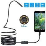 Rosemary - lablanc - endoscope sans fil 1080p hd wifi endoscope cam�ra d'inspection(5m)