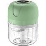 Lablanc - hachoir electrique rechargeable usb, mini coupe legumes 250 ml mini robot de cuisine hachoir ...