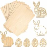 Rosemary - paquet de 10 feuilles de bois de balsa feuilles minces de bois de balsa panneau de contreplaqu� ...