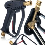 Rosfix pistolet nettoyeur haute pression 5000 psi ? m22 - 14 et raccord rapide 1 / 4  300c, 300 bar ...