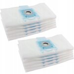 Rosfix sacs aspirateur type g ? microfibre synth�tique, 10 pi�ces filtration fine, haute r�sistance compatible ...
