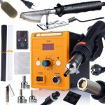 Rosfix station de soudage hot - air rosfix 858d + buse  soufflage pour le soudage du plastique y8x9 ...